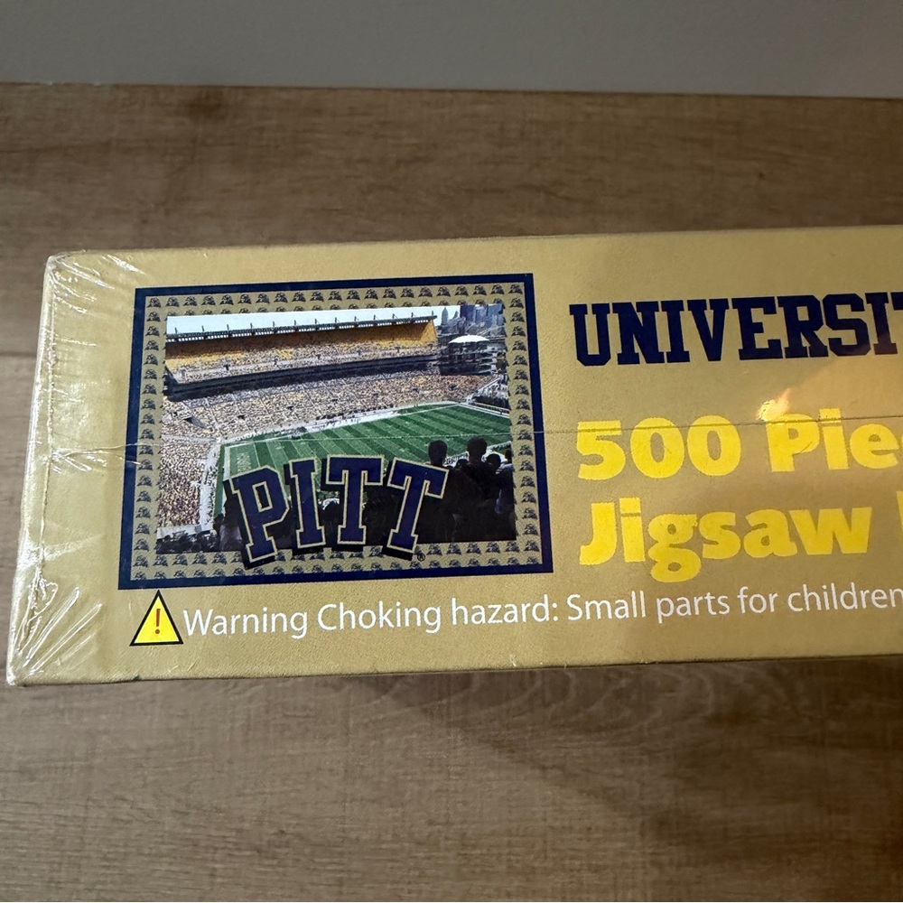 NEW Sealed PITTSBURGH PANTHERS 500 Piece Jigsaw Puzzle University‎ of Pittsburgh - Picture 2 of 6